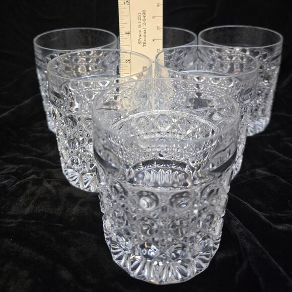 Vintage Tritshler Winterhalder West Germany Button Cut‎ Whiskey Set Read! 9pc - Picture 4 of 13